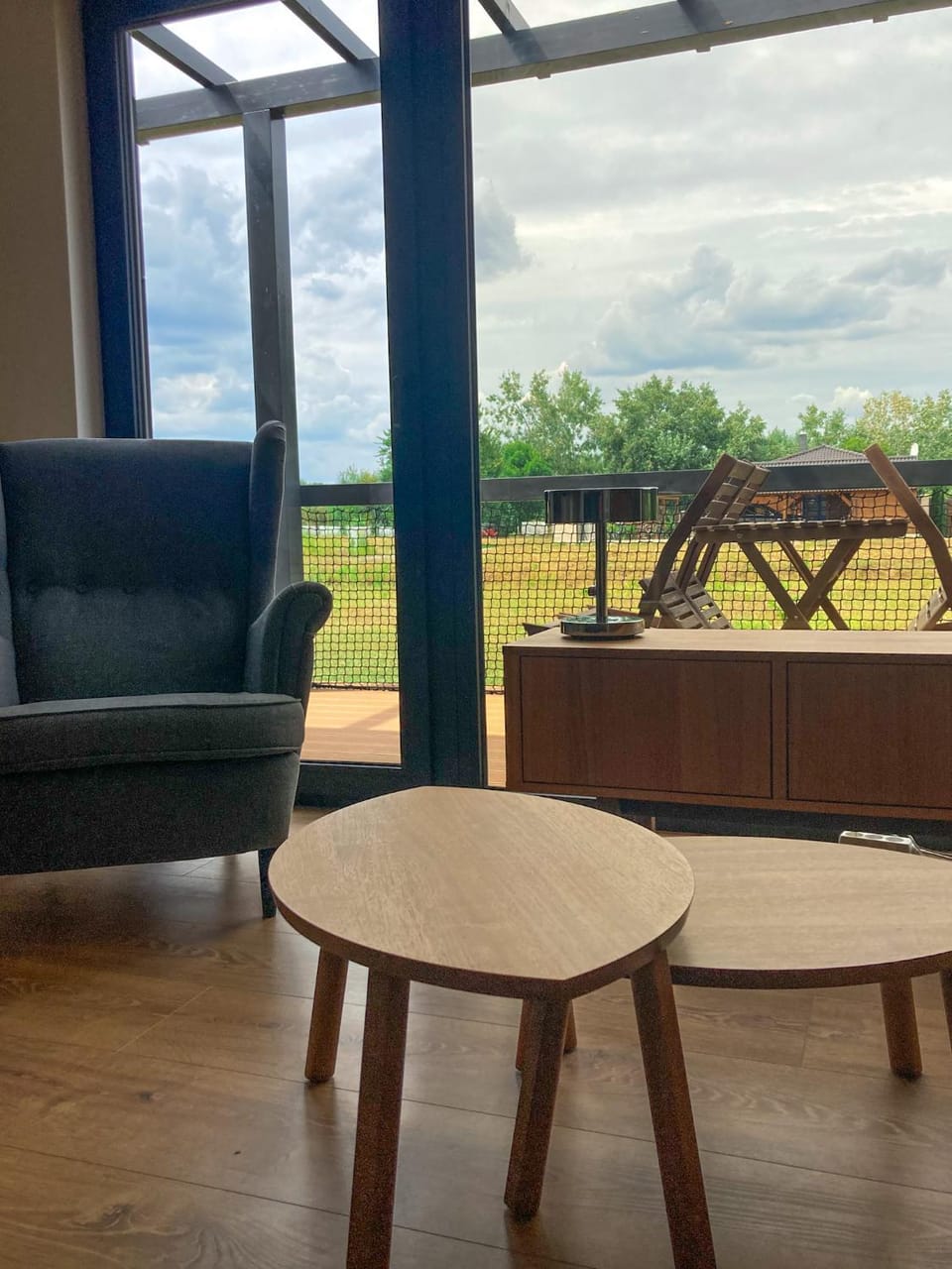 Day, View (from property/room), Balcony/Terrace, Living room, Garden view