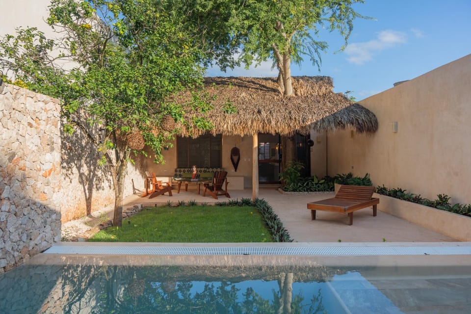 Patio, Garden, Garden view, Pool view