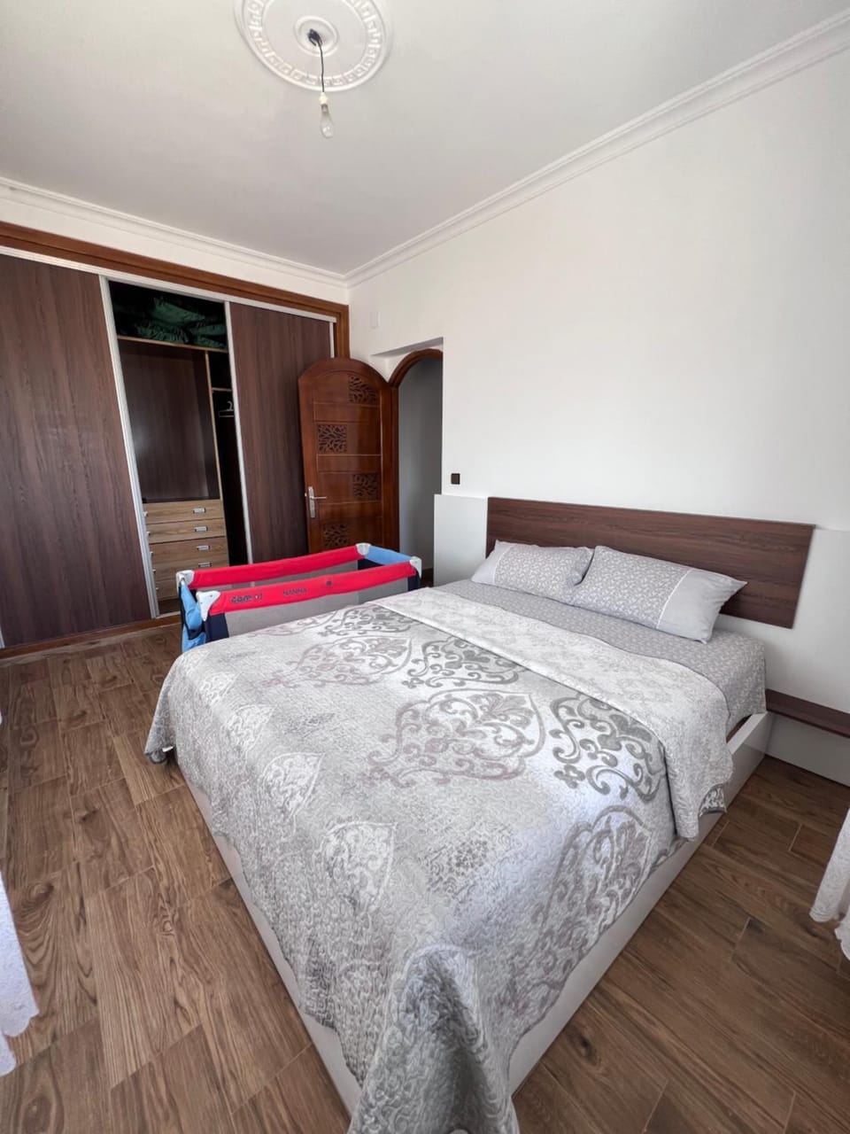 Bed, Bedroom, wardrobe