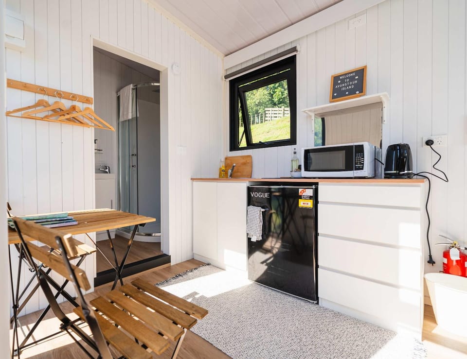 Stour Cabin by Tiny Away Cabin in Taranaki, New Zealand