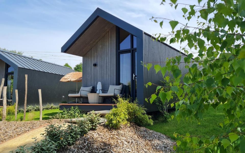 Tinyhouse 2 pers met privé hottub House in Limburg (province)