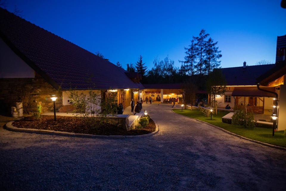 Property building, Garden view