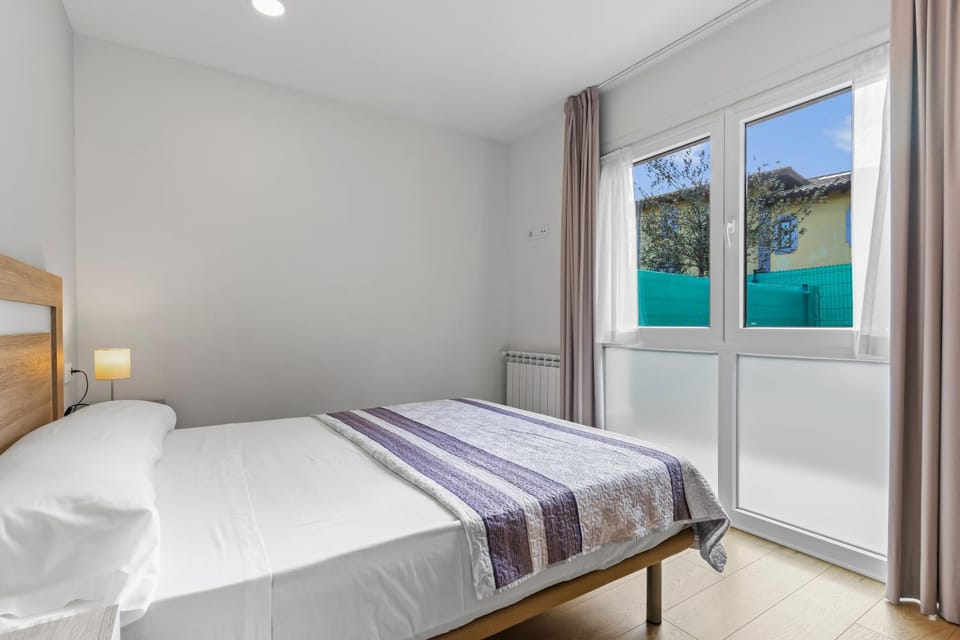 Property building, Living room, Bedroom