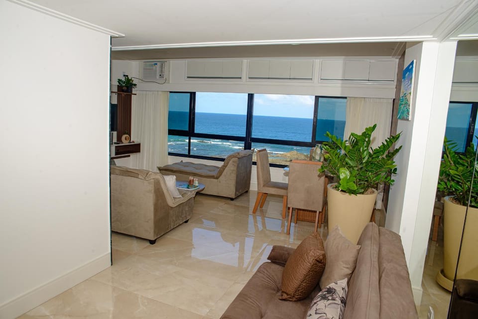 Natural landscape, TV and multimedia, Living room, Seating area, Sea view