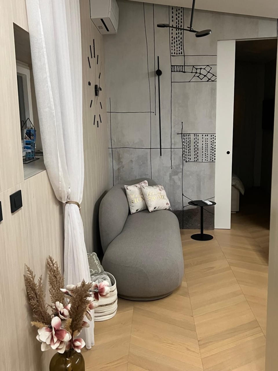 Living room, Bedroom