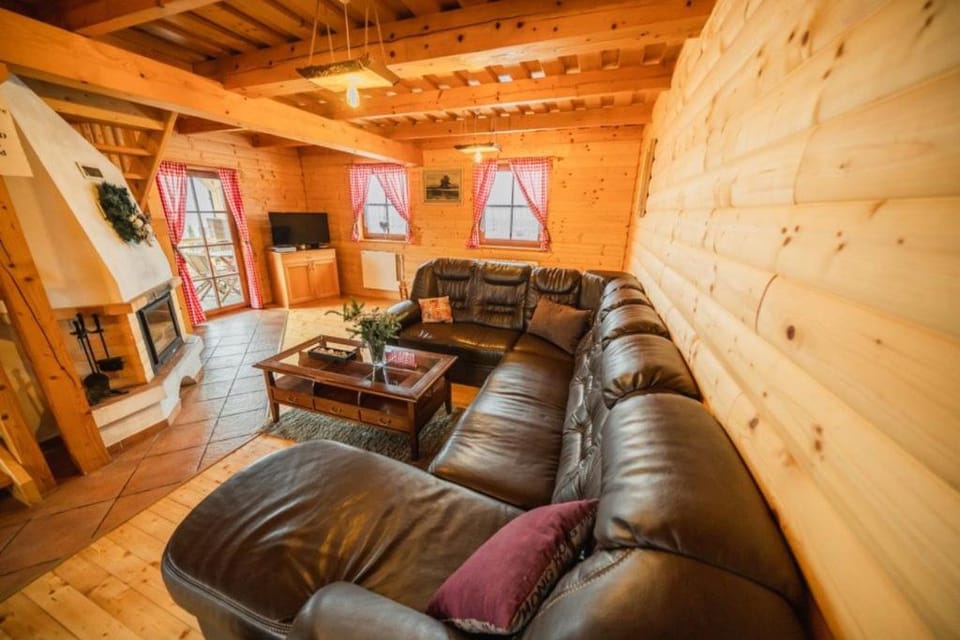 Living room, fireplace