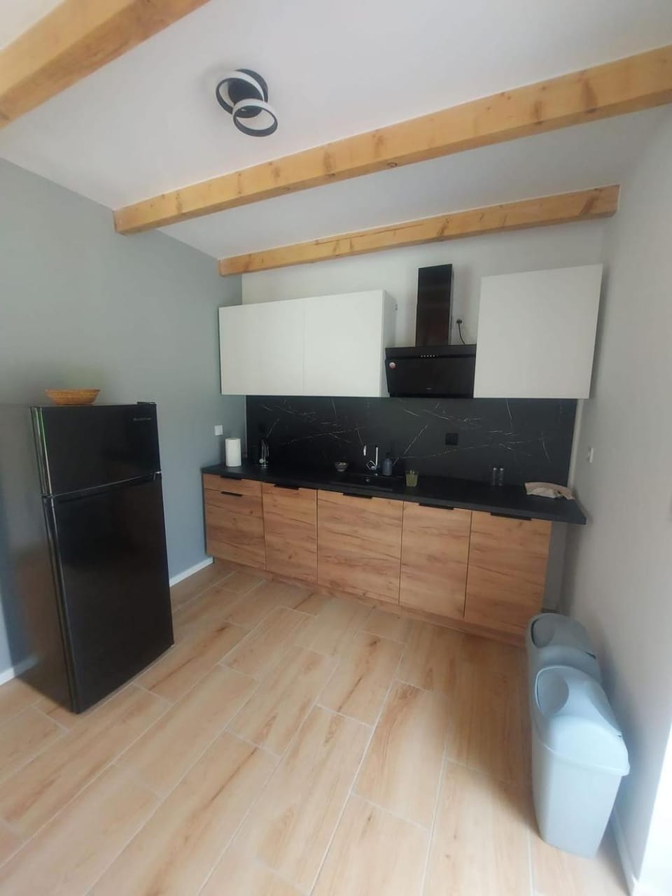 Kitchen or kitchenette, Breakfast, oven