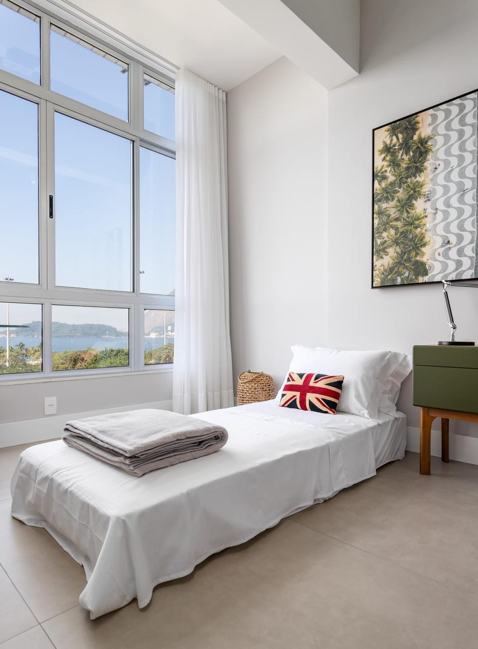 Bed, Natural landscape, Bedroom