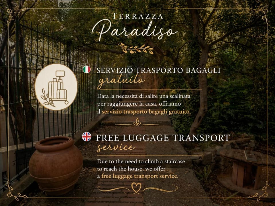 Terrazza Paradiso, TerreMarine Apartment in Monterosso al Mare