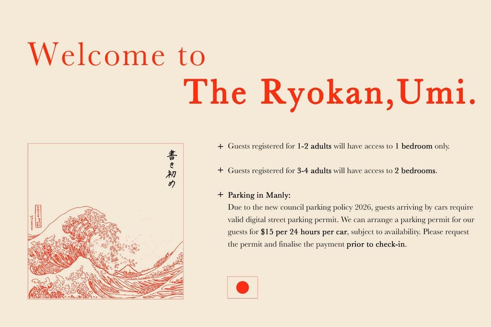 The Ryokan - Umi Apartment in Manly