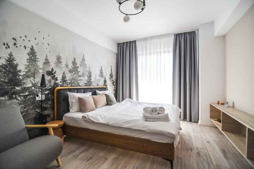 Bed, Photo of the whole room, Bedroom, Guests, heating, internet, towels
