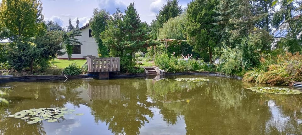 Property building, Natural landscape, Garden, Garden view, Lake view