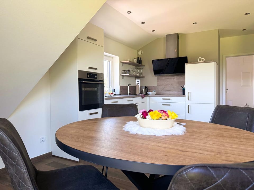 Kitchen or kitchenette, Dining area, oven, stove