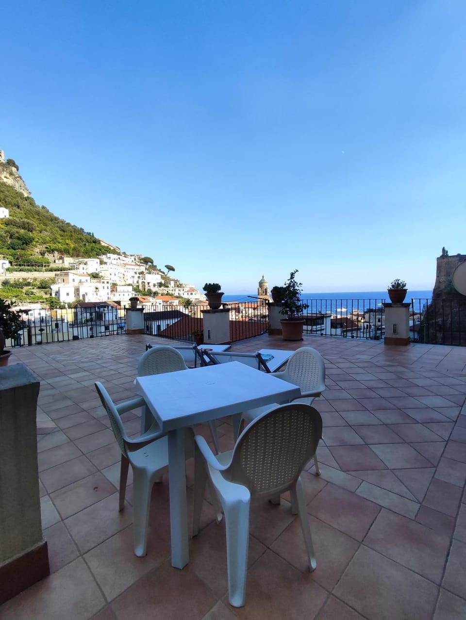 Patio, Day, Natural landscape, View (from property/room), Balcony/Terrace, Dining area, Mountain view, Sea view