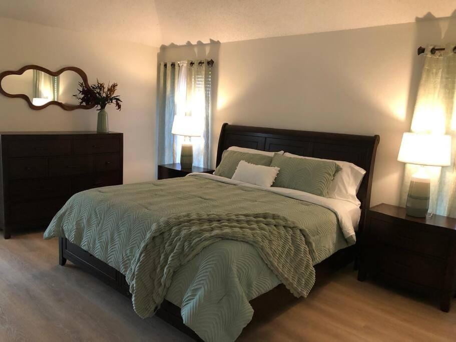 Bed, Bedroom