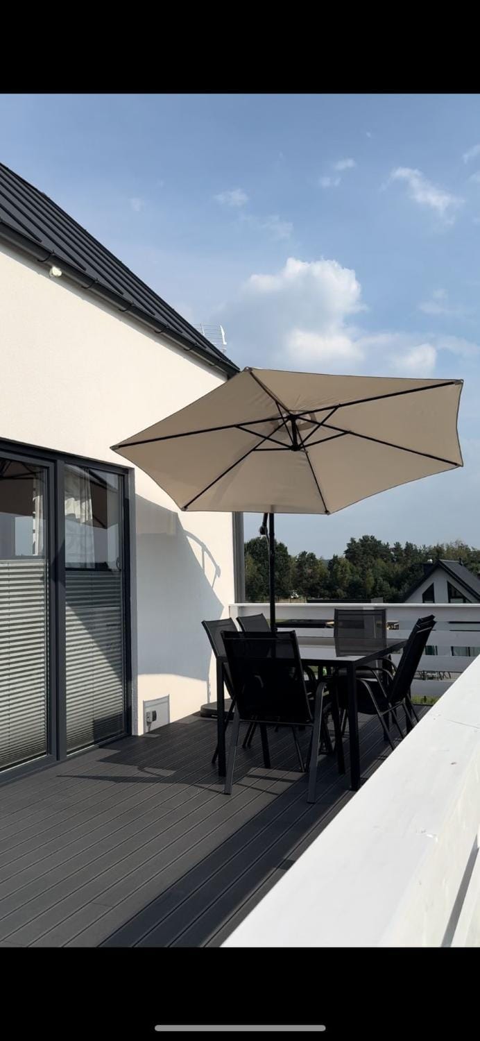 Domek nad jeziorem Raduńskim House in Pomeranian Voivodeship