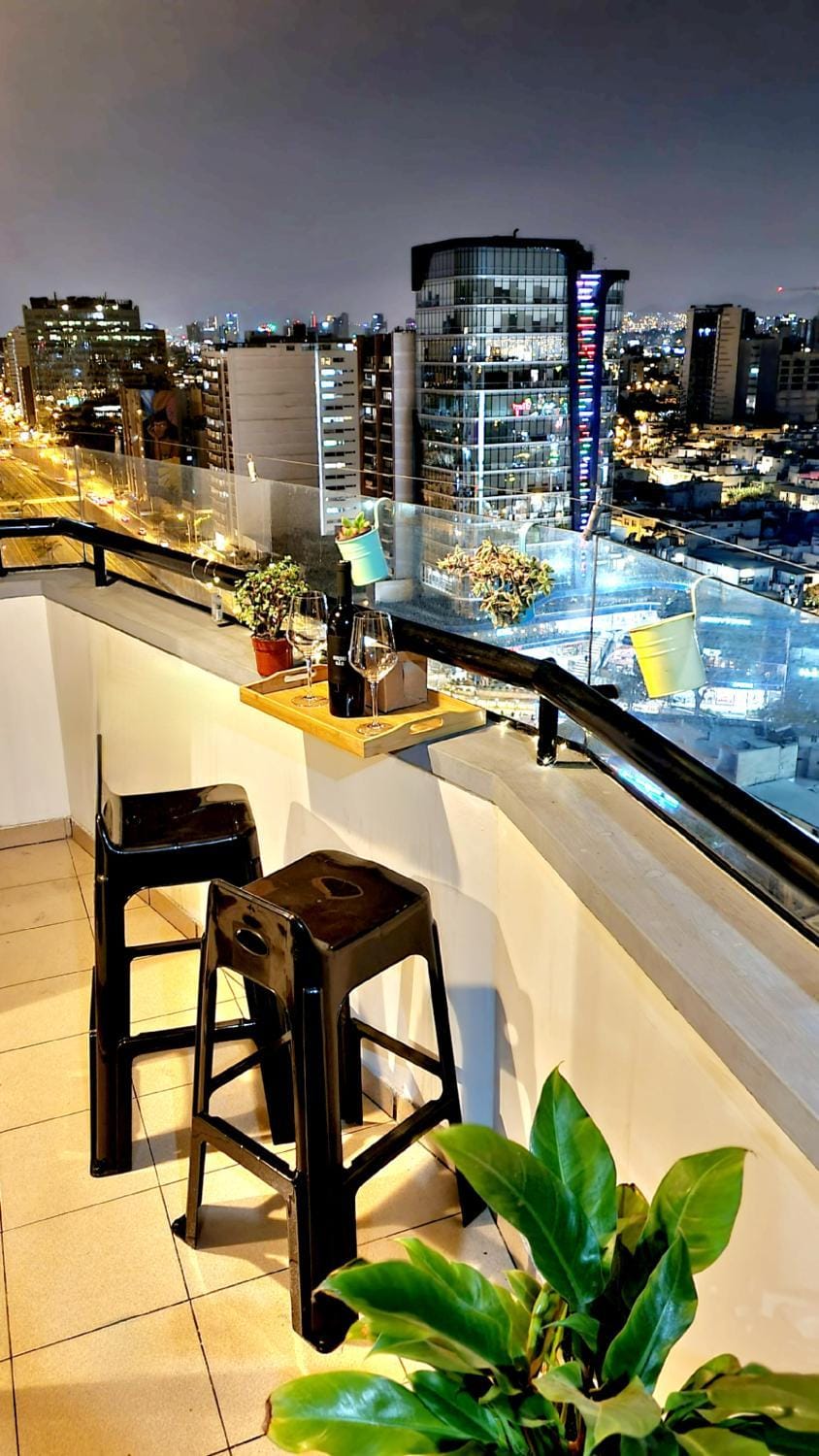 Night, Balcony/Terrace, City view