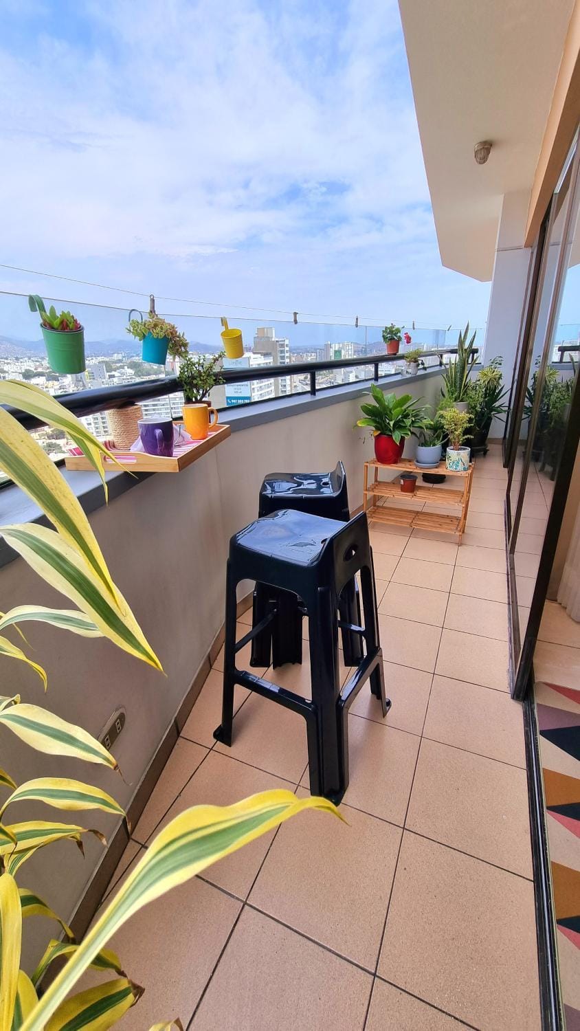 Patio, Balcony/Terrace, Bedroom, City view