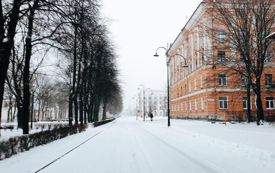 Neighbourhood, Winter, Street view