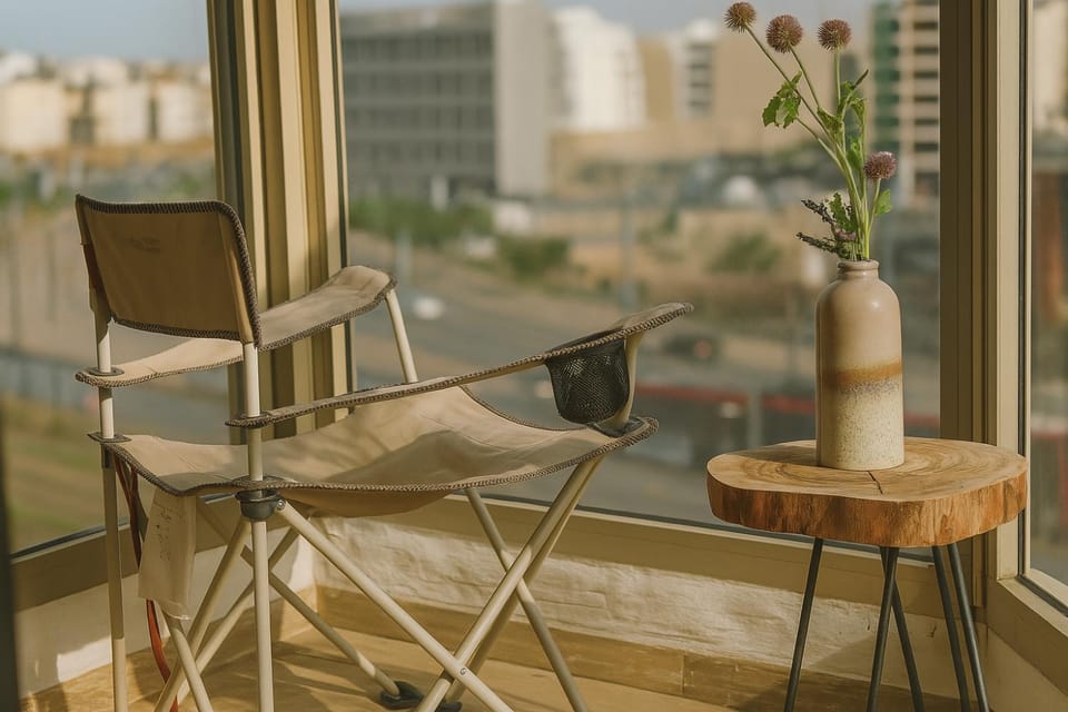 View (from property/room), Balcony/Terrace, City view