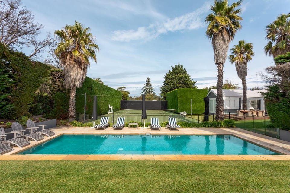 Portsea Resort Pool and Court House in Portsea