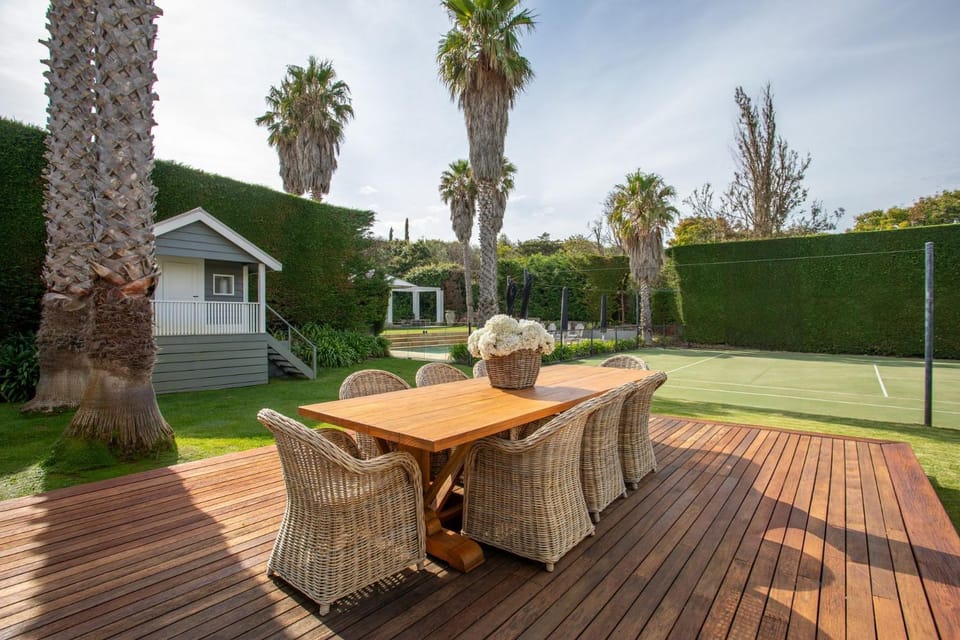 Portsea Resort Pool and Court House in Portsea