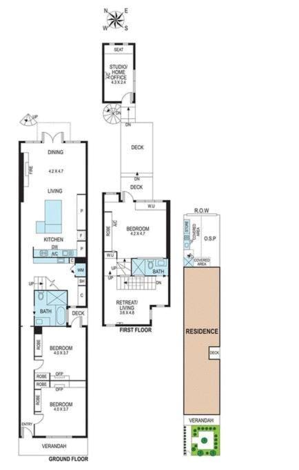 Albert Park Bespoke Brilliance 4Bed 2Bath House in Melbourne