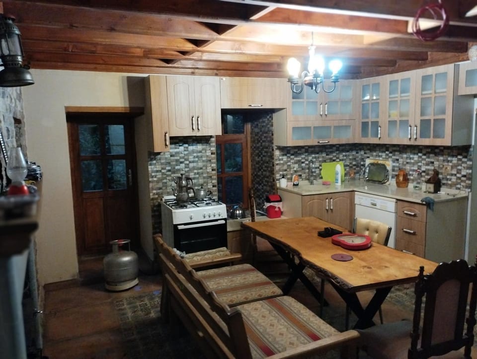 Kitchen or kitchenette, Dining area, dishwasher, stove