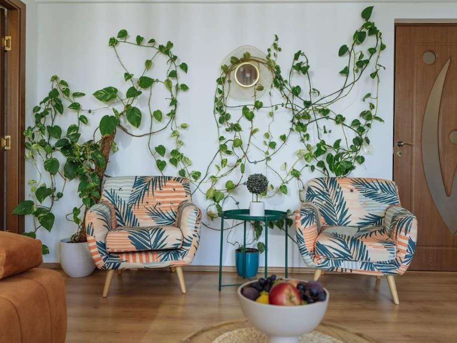 Rooftop Terrace Boho Apt City Center 2 Baths Apartment in Bucharest