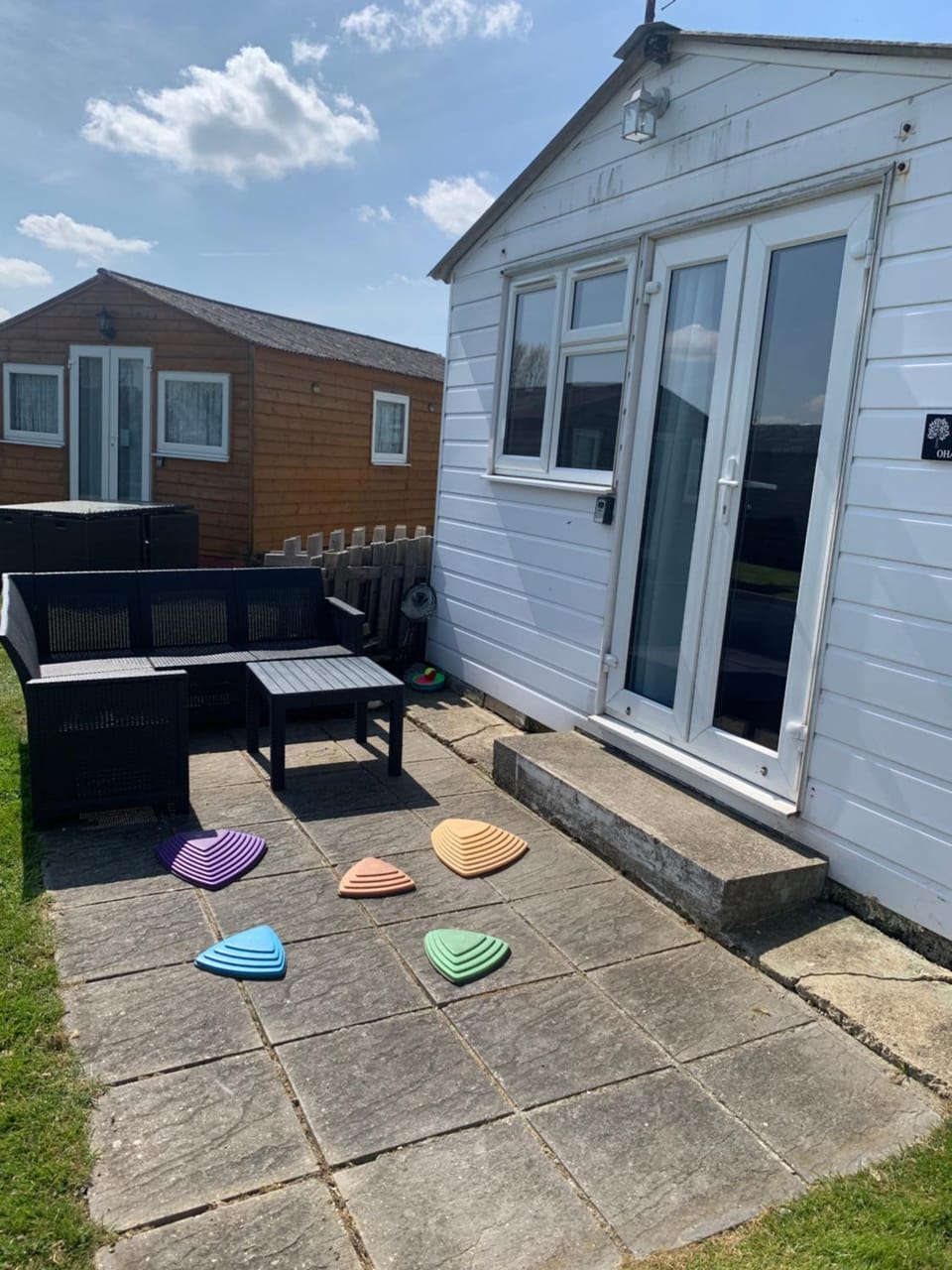 Property building, Patio
