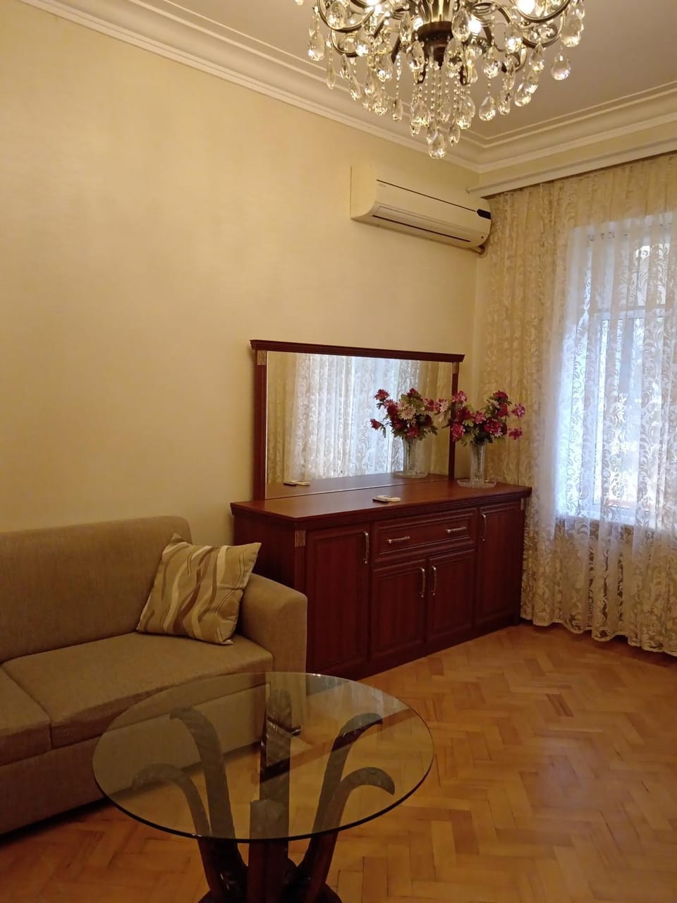 Living room, air conditioner