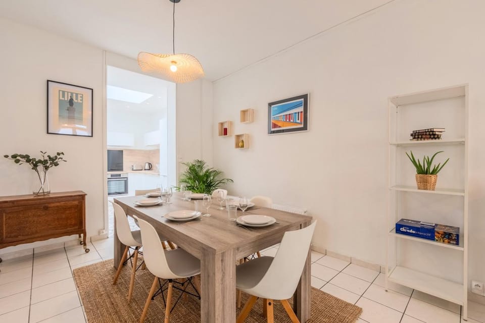 Maison 3 chambres rénovée, proche centre-ville Apartment in Hauts-de-France