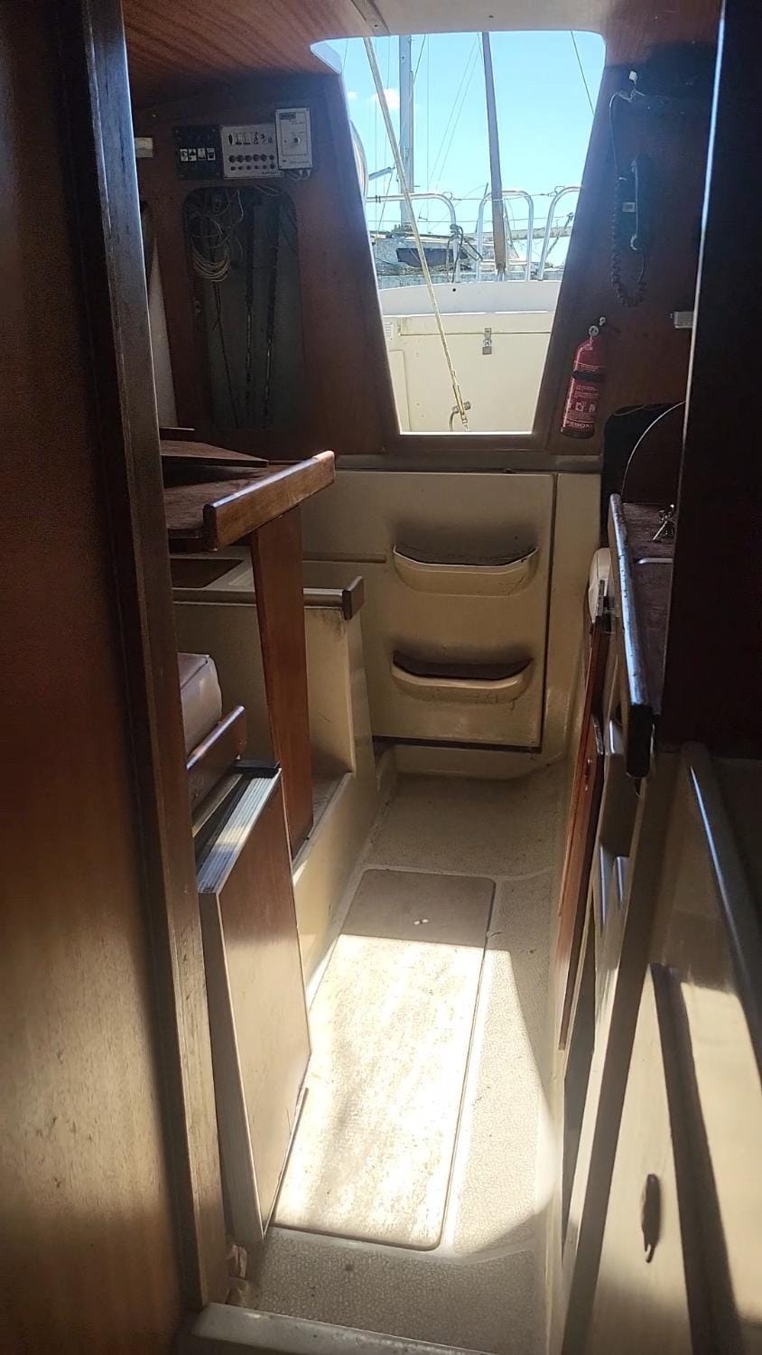 Voilier fifty Docked boat in La Rochelle