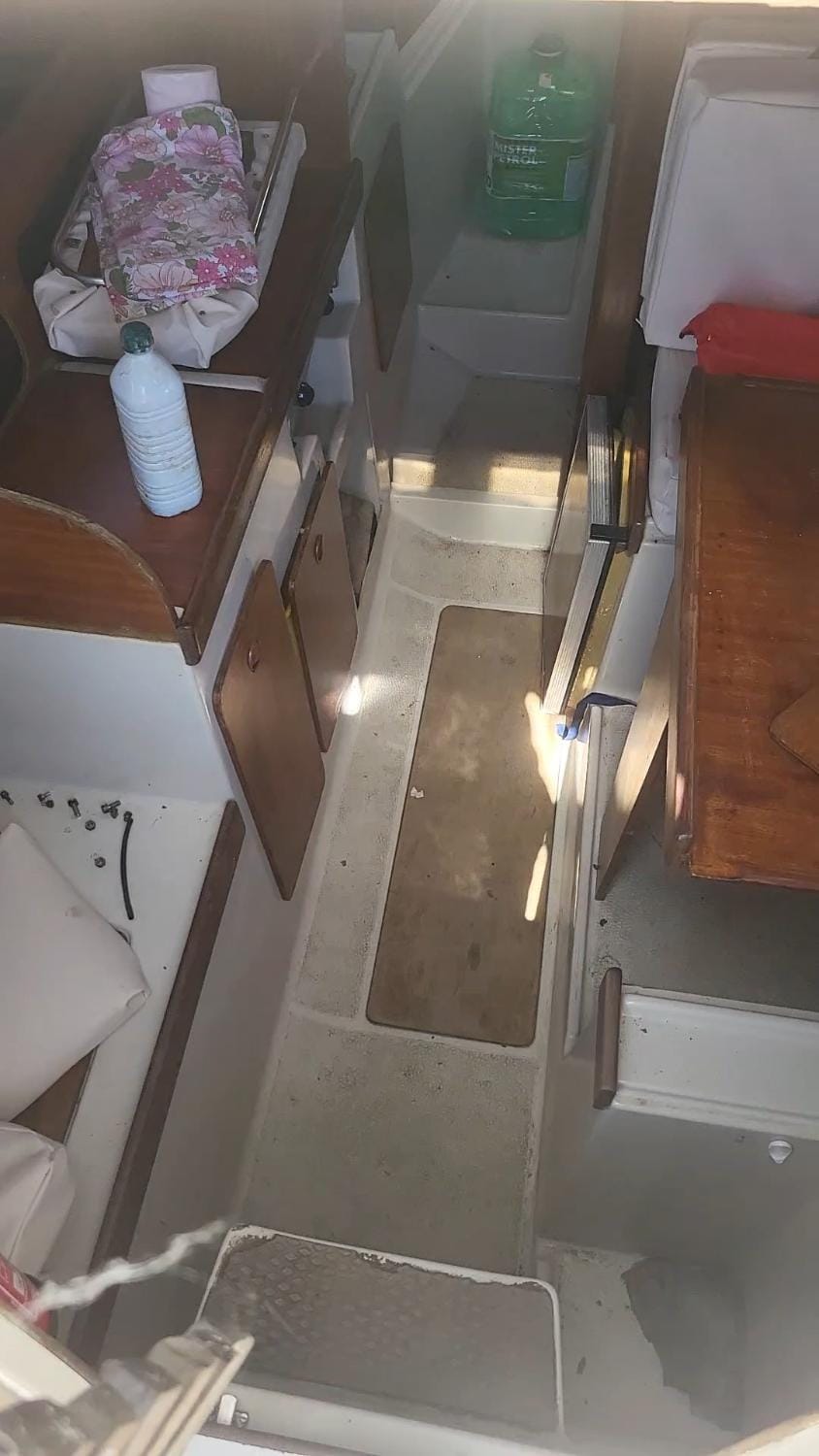 Voilier fifty Docked boat in La Rochelle