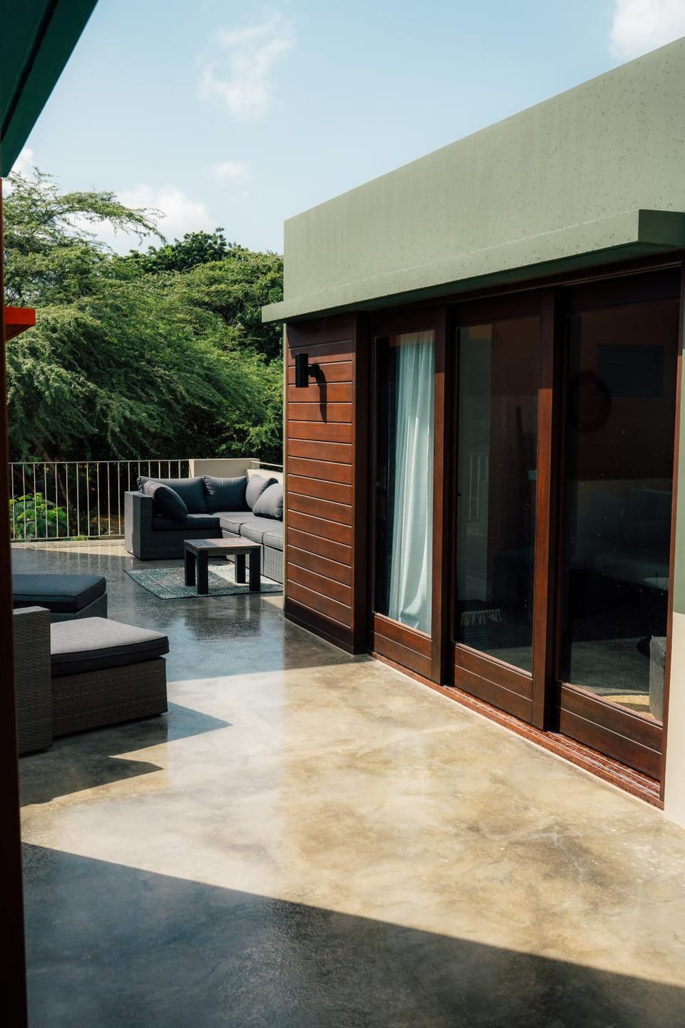 Property building, Day, View (from property/room), Balcony/Terrace, Seating area