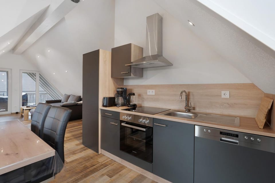 Property building, Kitchen or kitchenette, Living room