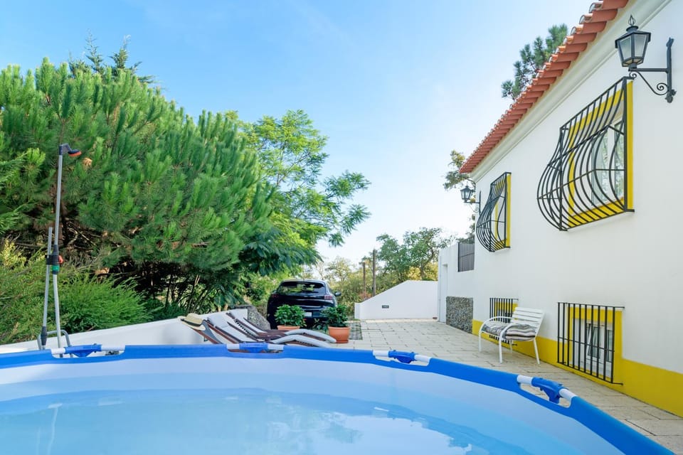 Property building, Living room, Swimming pool