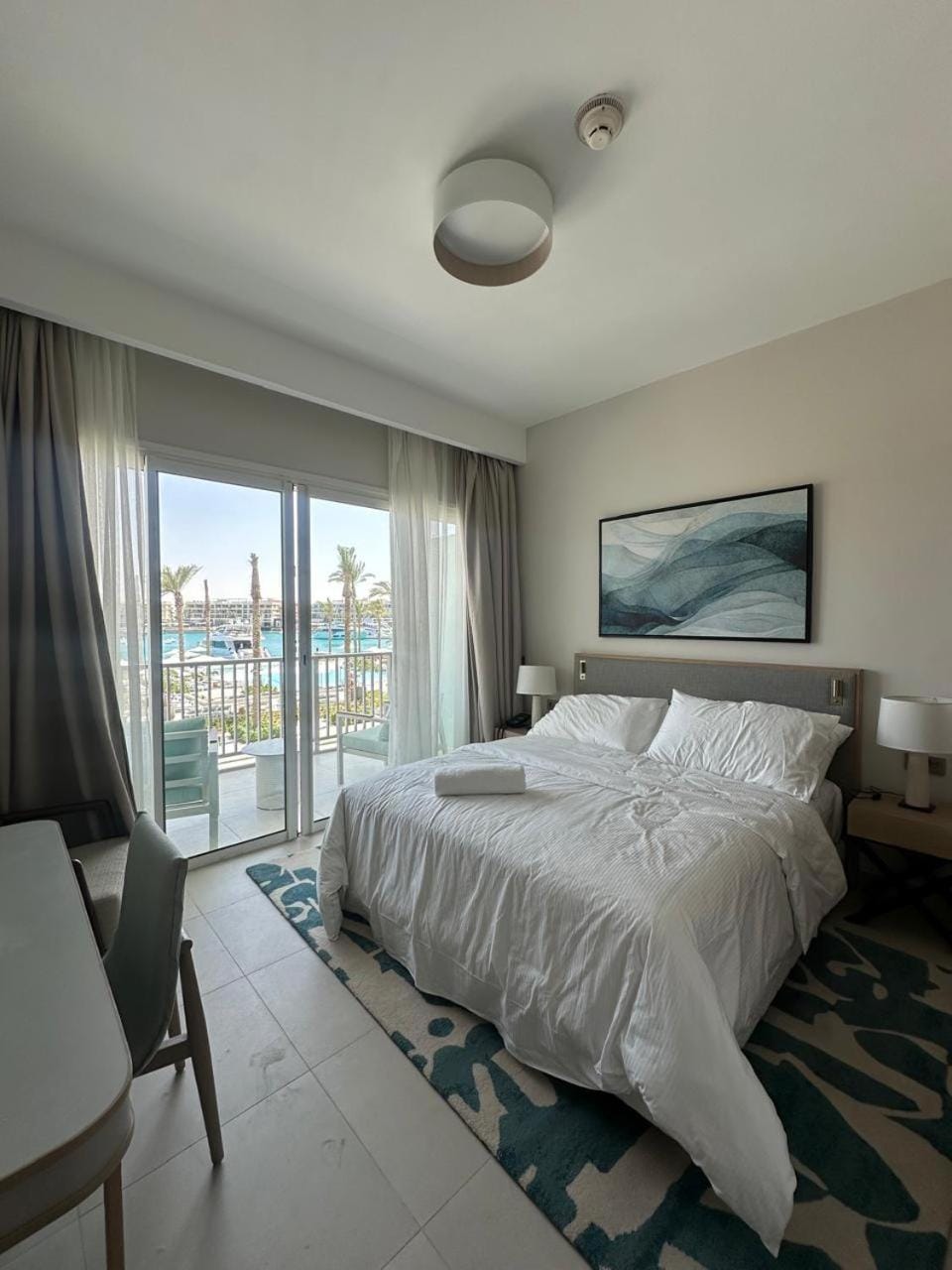 Bed, View (from property/room), Bedroom, wardrobe
