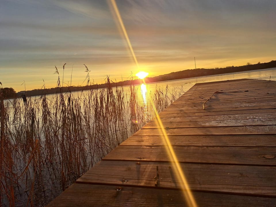 Natural landscape, Sunset