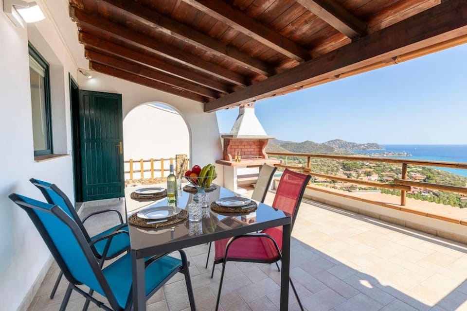 Patio, Day, Natural landscape, View (from property/room), Balcony/Terrace, Living room, Dining area, Sea view