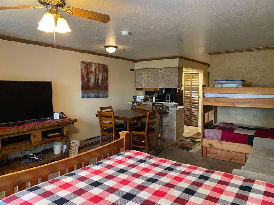 Platinum Studio Pool-Spa Ski-in out Gym, Sauna, Laundry, BBQ House in Brian Head