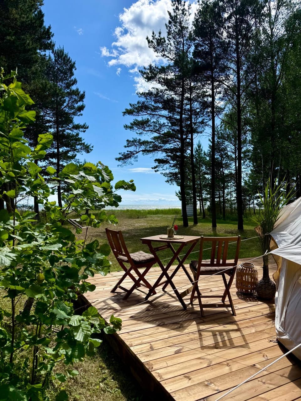 Mändjala Glamping Luxury tent in Estonia