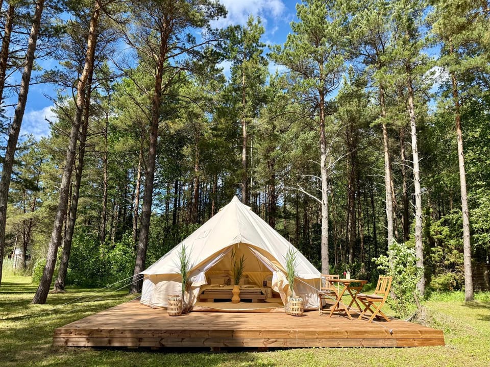 Mändjala Glamping Luxury tent in Estonia