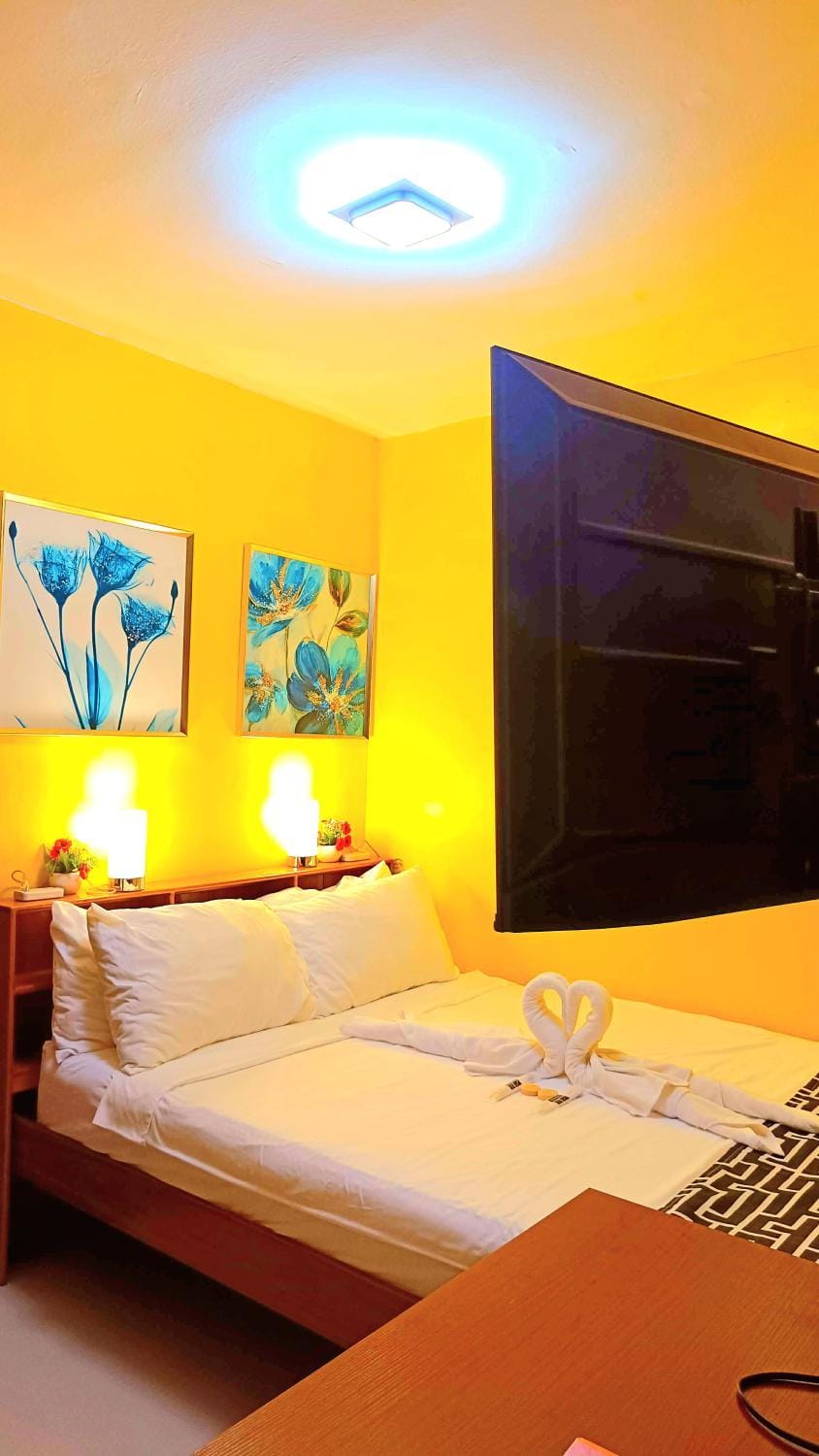 Bed, TV and multimedia