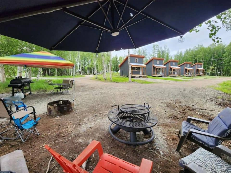 Natural landscape, BBQ facilities, View (from property/room), fireplace