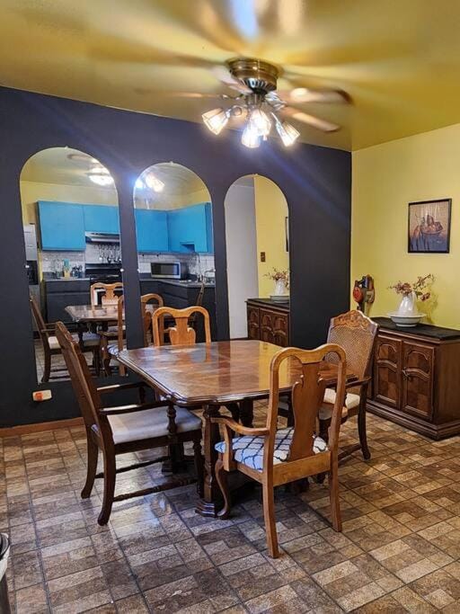 Dining area