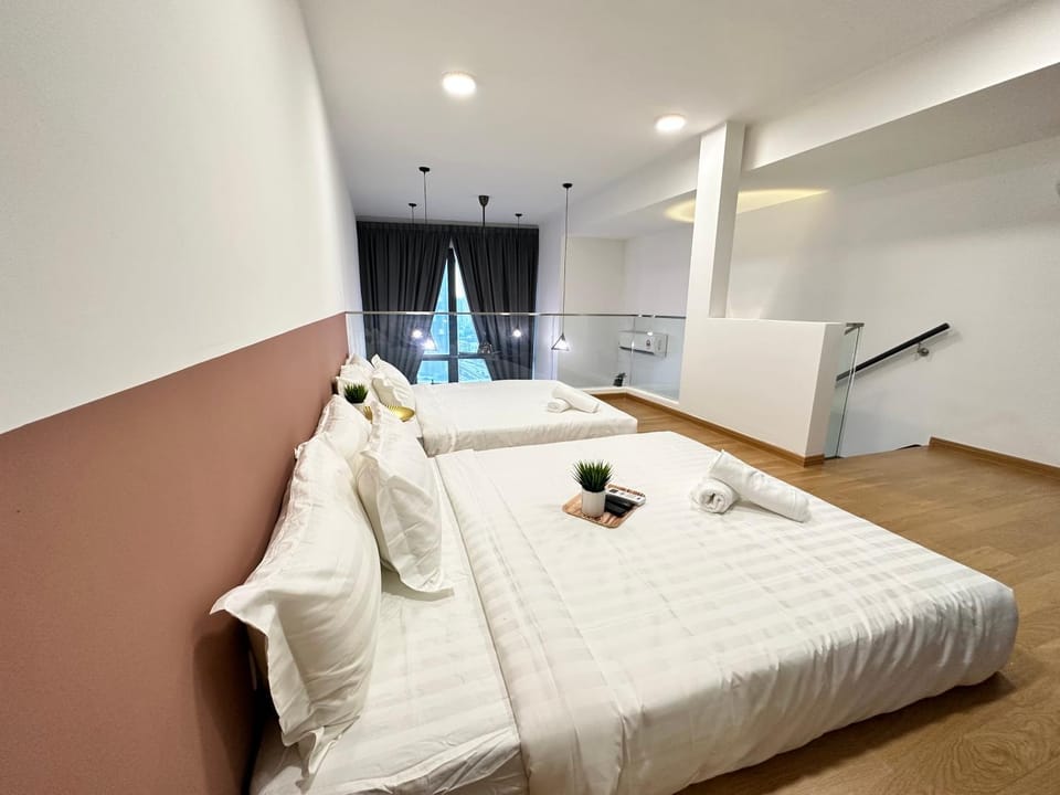 Bedroom, towels