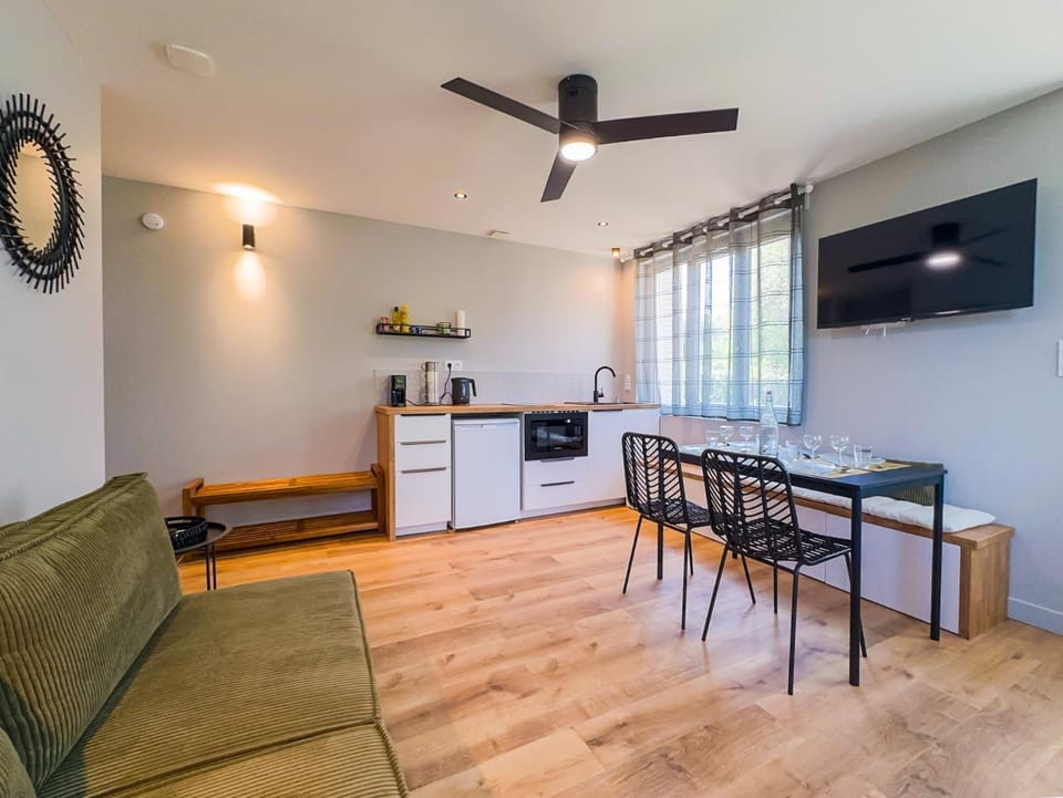 TV and multimedia, Kitchen or kitchenette, Living room, Seating area, Dining area, minibar, pet friendly