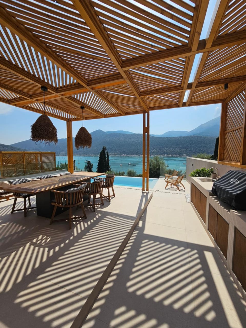Property building, View (from property/room), Mountain view, Sea view, Swimming pool