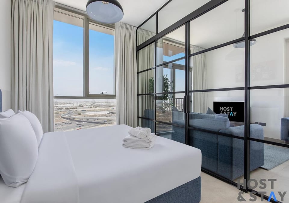 Bed, View (from property/room), Bedroom, towels